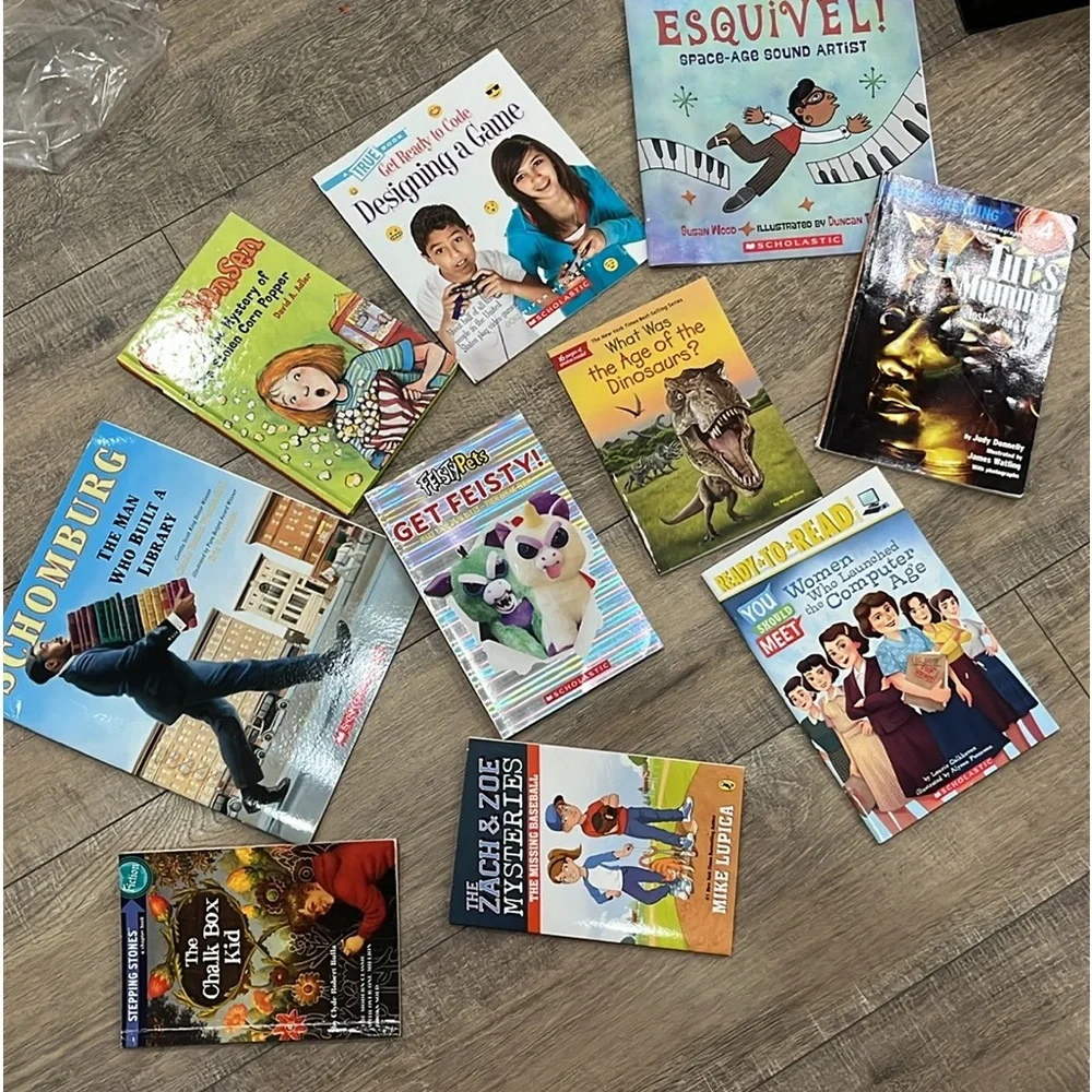 Children’s Books -Scholastic, Feisty Pets  Zac & Zoe & More…. ~ Retired